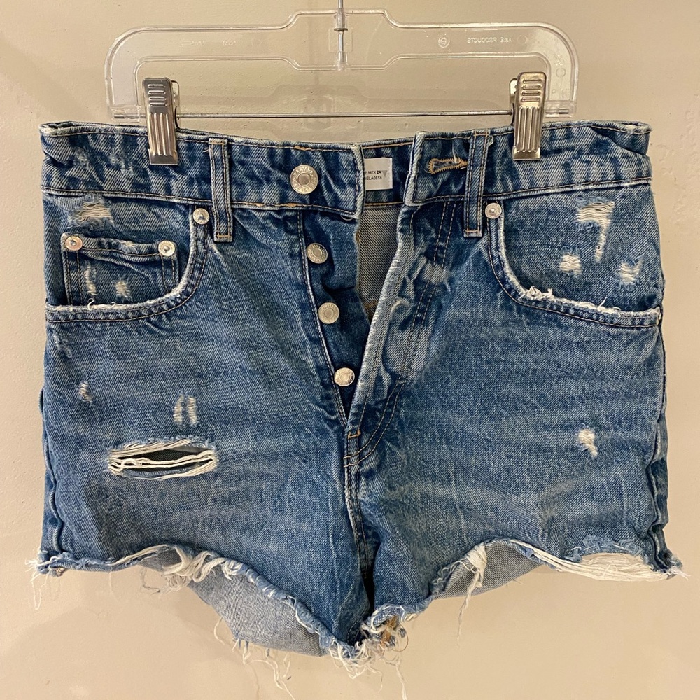 Zara Blue Jean Shorts US Size 2